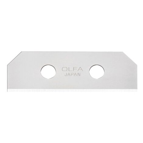 OLFA SKB-8/10B PACK DE 10 CUCHILLAS TRAPEZOIDALES 54X18X0,4 MM PLATEADAS