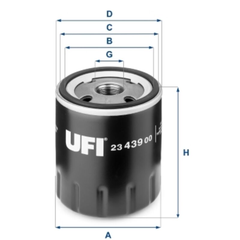 Oem Ölfilter 2343900 Ufi