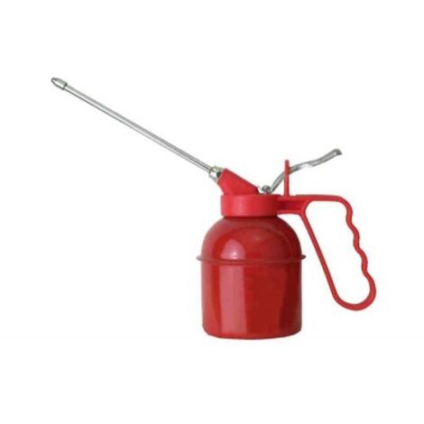 Oliatore a Spruzzo in Lamiera Pompetta Pistola Olio Lubrificante Manuale 250 ml