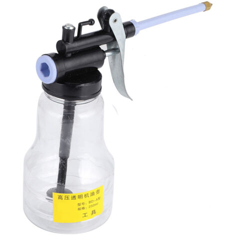 Oliatore lubrificante, contenitore per olio pressurizzato, elevata trasparenza e abrasione per la movimentazione di liquidi lubrificanti.