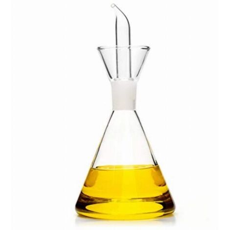 Oliera in Vetro Borosilicato Salvagoccia - Conica - 250cc
