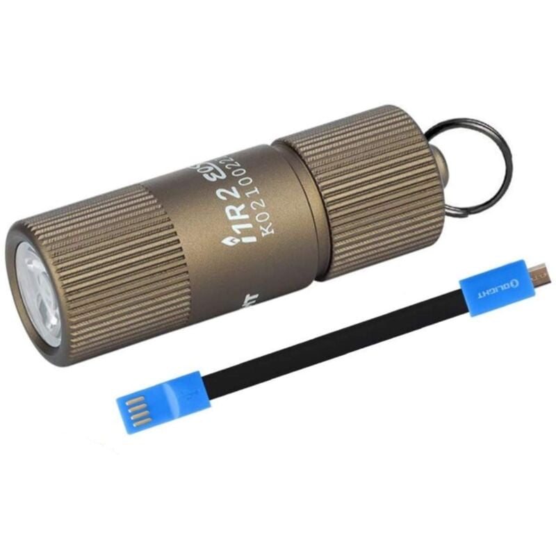 Image of Olight - I1R ii Mini Torcia led da 150 Lumen, per Portachiavi, Ricaricabile, eos Piccola Torcia Tascabile Impermeabile IPX8, per Campeggio,