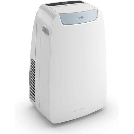 Olimpia Splendid - 02027 Aire Acondicionado Portátil Dolceclima Air Pro 13 A+ - 13.000 BTU/h, 2,9 Kw, con Mando a Distancia y WiFi Incorporado, Gas Natural R290, Diseño Made in Italy, Blanco [A+]