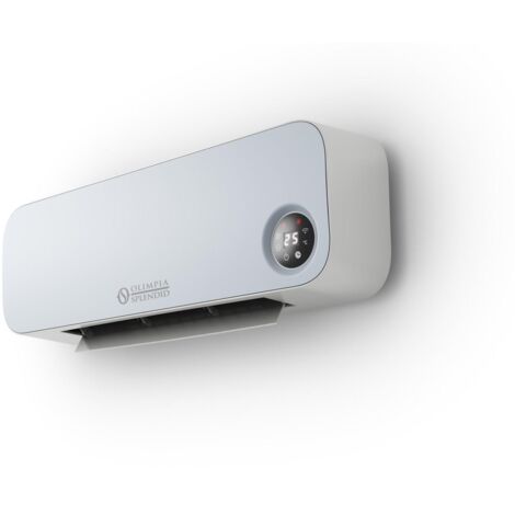 Olimpia Splendid 99264 CALDO SKY B WIFI – Termoventilatore ceramico da parete con WiFi, Azzurro