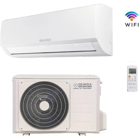 Olimpia splendid aryal s1 e condizionatore monosplit inverter 12000 btu wifi a++ bianco