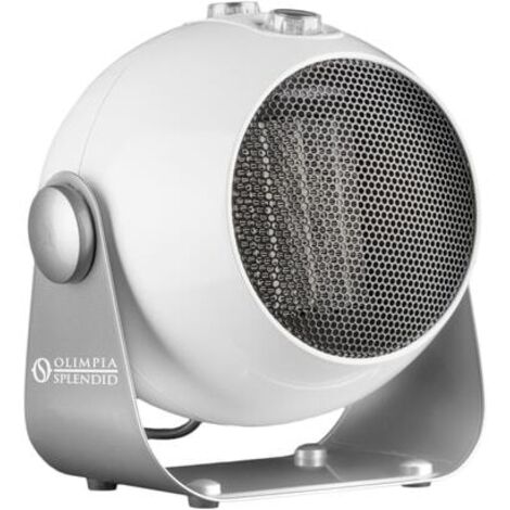 Olimpia Splendid Caldodesign Intérieure Argent, Blanc 1800 W Chauffage de ventilateur électrique