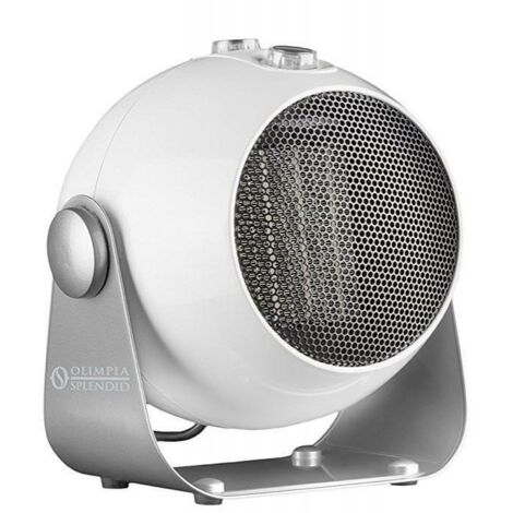 Olimpia Splendid Caldodesign Termoventilatore Argento Bianco 1800 W