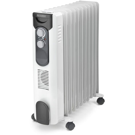 Olimpia Splendid CaldoRad 11 Interno Grigio, Bianco 2500 W Riscaldatore ambiente elettrico a olio