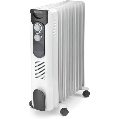 Olimpia Splendid CaldoRad 9 Intérieure Gris, Blanc 2000 W Chauffage électrique à bain d’huile
