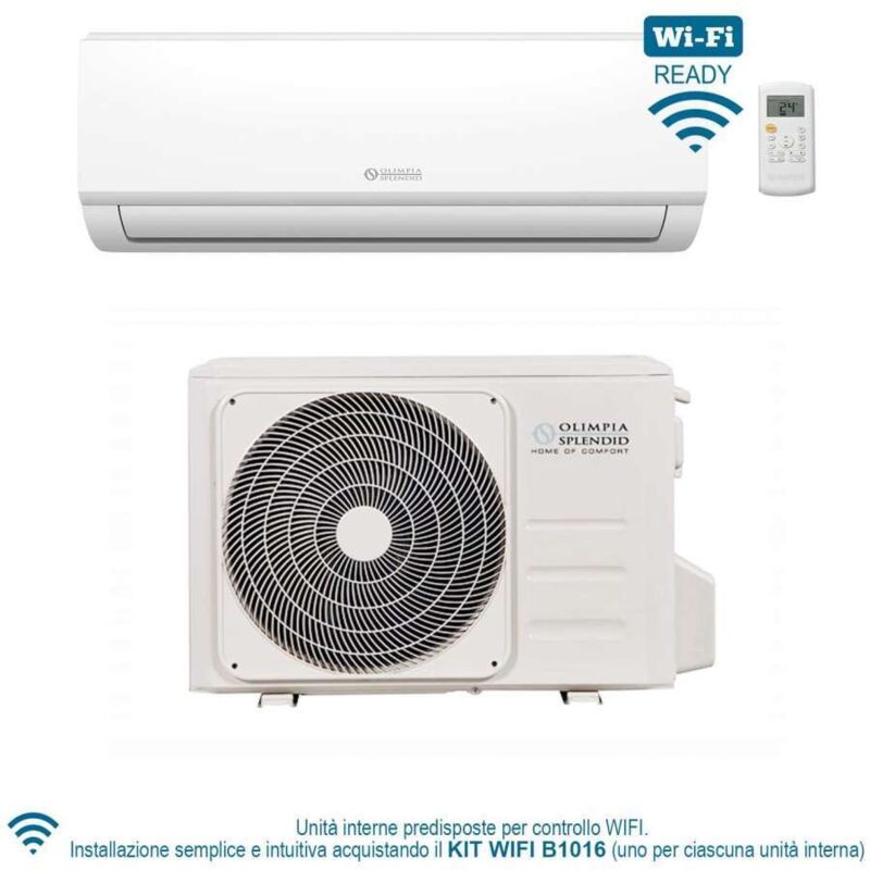 Climatizzatore Olimpia Splendid 10000 BTU A++ - Wi-Fi Ready, Pompa Di Calore, Gas R32 - Foto 14