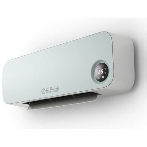 Olimpia splendid termoventilatore sky wifi 2000W grigio con controllo remoto intelligente e alta efficienza energetica