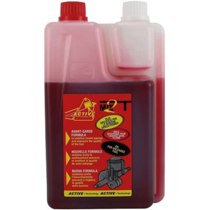 Olio 2t Sintetico Active Lt 1 Additivato 12 Pezzi