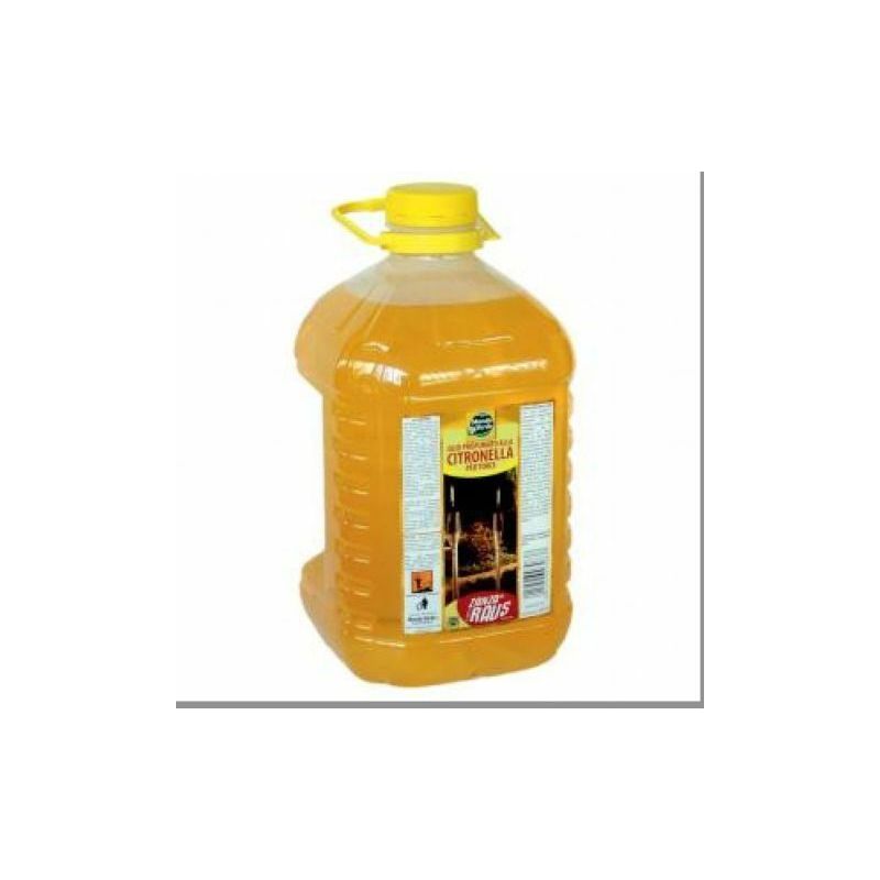 OLIO ALLA CITRONELLA PER TORCE LAMPADA FLACONE ANTIZANZARE 3 LT ZANZARE FIACCOLE