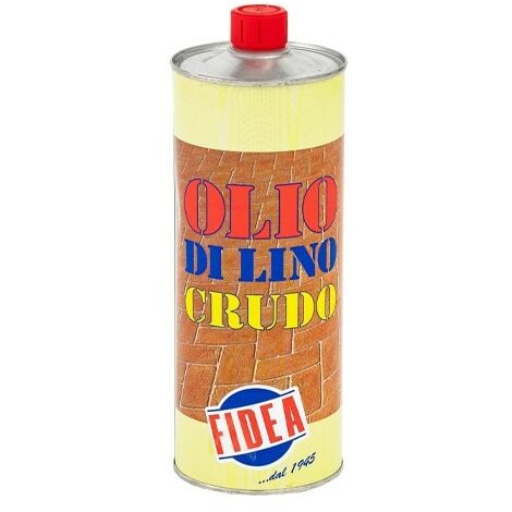 Olio di Lino Crudo. 1 Litro. Fidea