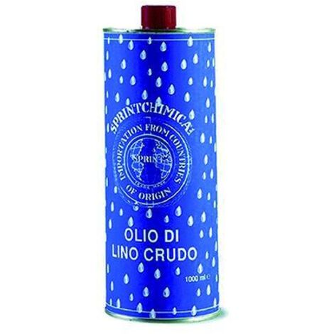 OLIO DI LINO CRUDO Lt. 1 12 PZ