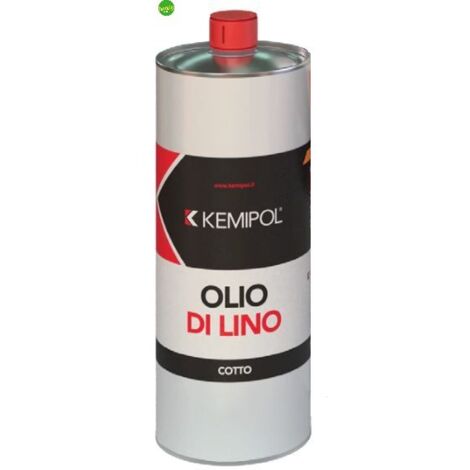 Olio di lino kemipol cotto lt.1
