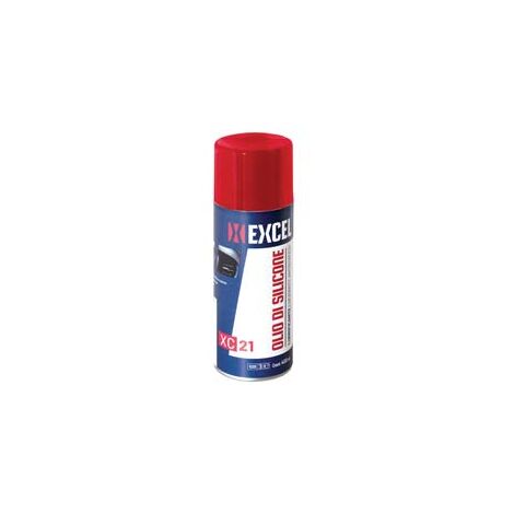 OLIO DI SILICONE SPRAY ML.400 21- - ml.400 in bomboletta spray - 12 pezzi EXCEL