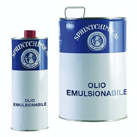OLIO EMULSIONABILE Lt. 1 SPRINTCHIMICA 12 PZ