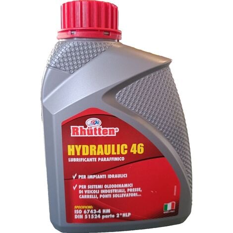 Olio Idraulico 46 lubrificante impianti idraulici ISO 6743-4 HM DIN 51524 - 1 L