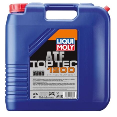 OLIO LIQUI MOLY LIQUI MOLY ATF TOP TEC 1200 20L / DEX III H / HONDA Z1 / SP-III / T-IV / BMW LT 71141 / VOLVO 97341 / G 055 025