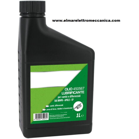 Olio Lubrificante 80W90 - 1 lt CAMBI e DIFFERENZIALI 450567
