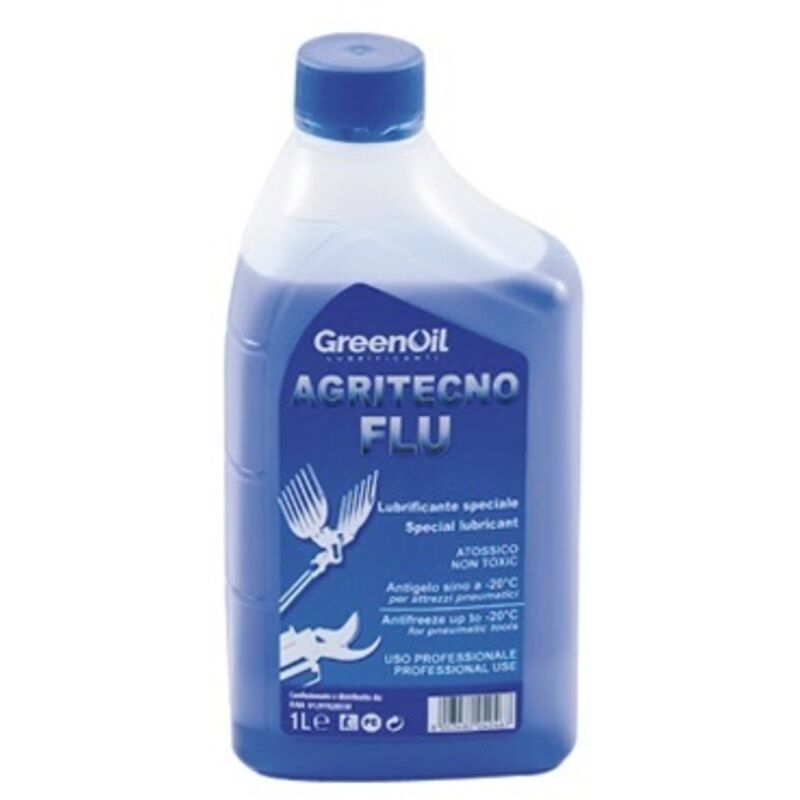 Lubrificante Olio Atossico Antigelo Agritecno Flu 1lt Per Attrezzi ...