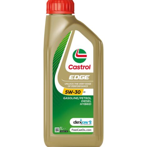OLIO LUBRIFICANTE MOTORE AUTO CASTROL EDGE 5W-30 C3 TITANIUM 1L