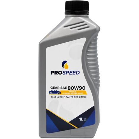 OLIO LUBRIFICANTE PER CAMBI SOLLECITATI Gear Sae 80W90 - lt. 1