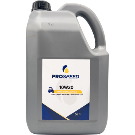 OLIO LUBRIFICANTE PER MACCHINE AGRICOLE 10W30 - tipo STOU lt.5  - PROSPEED