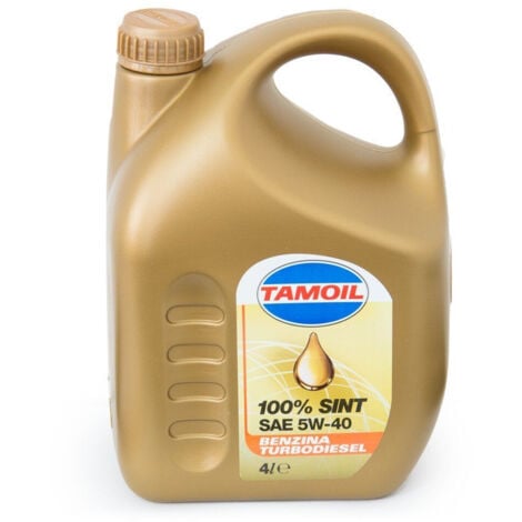 IDROWEB Olio per Auto TAMOIL SINT 100% sintesi 5W40 B-D 4 litri 9558