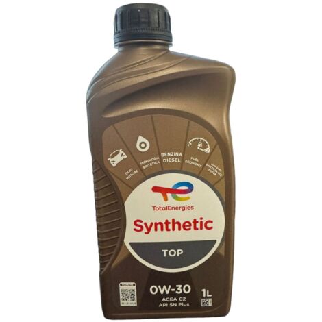 OLIO LUBRIFICANTE TOTAL SINTETICO TOP 0W30 LT.1