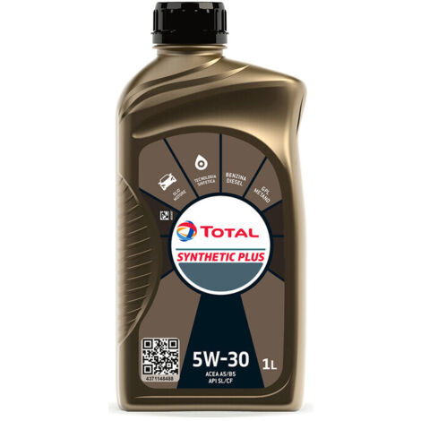 OLIO LUBRIFICANTE TOTAL SYNTHETIC PLUS 5W30  1 L- 12,0 pz