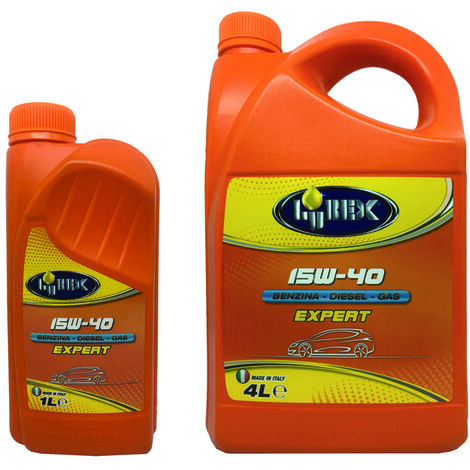 Olio minerale 4 tempi expert 15w40 motori diesel-benzina-gpl - lt.4