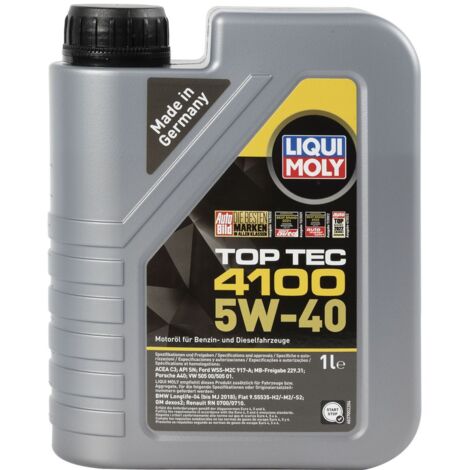 Olio motoe Top Tec 4100 5W-40 1L