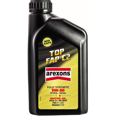 Olio motore 5w30 Top FAP C2 1lt