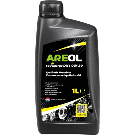 Olio motore AREOL ECO Energy DX1 0W-20 1L