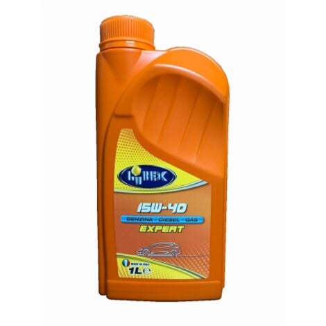 OLIO MOTORE AUTO LUBEX EXPERT 15W40 UNIVERSALE BENZINA-DIESEL-GPL LT. 1 (50856)