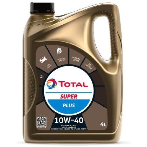 OLIO MOTORE AUTO """TOTAL 10W40 SUPER PLUS""" LT 4