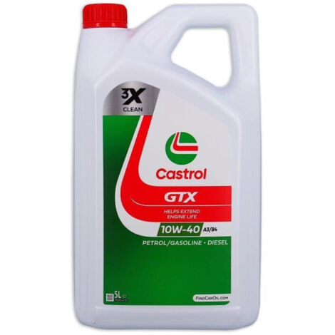 Olio motore - CASTROL - GTX 10W-40 A3/B4 - 5L