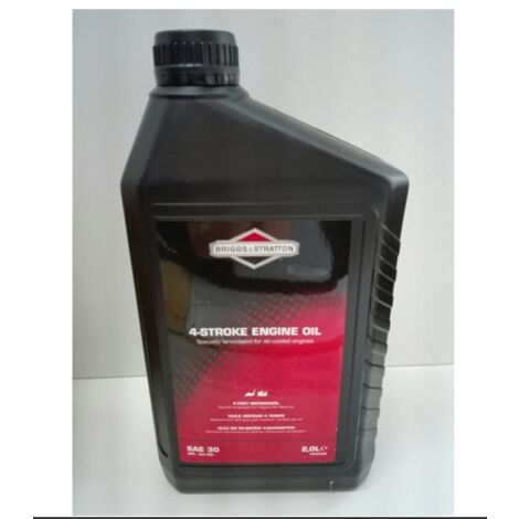 Olio motore lubrificante 4 tempi SAE30 2 LT litri BRIGGS STRATTON 100008E