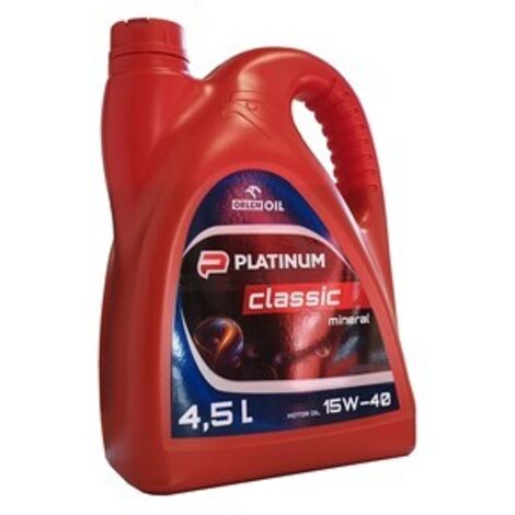 Olio motore Orlen Oil Platinum Classic Mineral 15W40 4,5 L