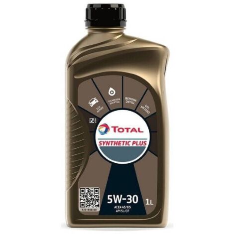 OLIO MOTORE PER AUTOVETTURE 'SYNTHETIC PLUS' 5W30 - lt. 1- 12 pezzi  - LUBEX