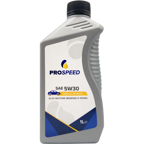 OLIO MOTORE SINTETICO PER AUTOVETTURE SAE 5W30 - lt. 1- 12 pezzi - PROSPEED