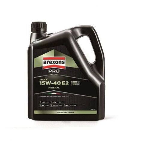 OLIO MULTIGRADO AREXONS PRO LUBRIFICANTE MOTORI MINERALE TRUCK 15W-40 E2 (05656)