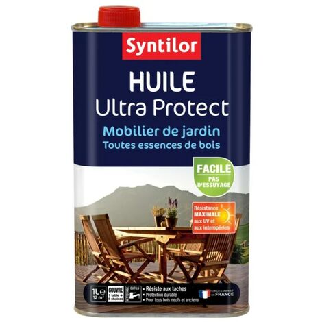 Olio naturale opaco per mobili da giardino 1 lt SYNTILOR