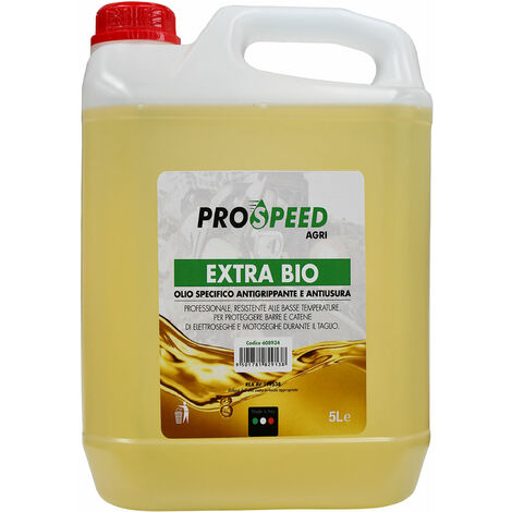 Olio per motosega RDP Ecofil proteggi barre e catene Biodegradabile 5L :  : Giardino e giardinaggio