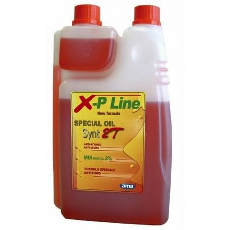 AMA OLIO PER MISCELA 2T X-P LINE SINTETICO DA LT 1 CON DOSATORE (26707)