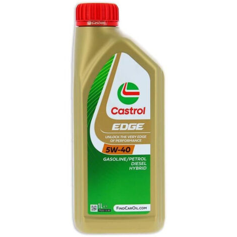 Olio per motore auto Edge 5W40 Titanium FST 1L lubrificante