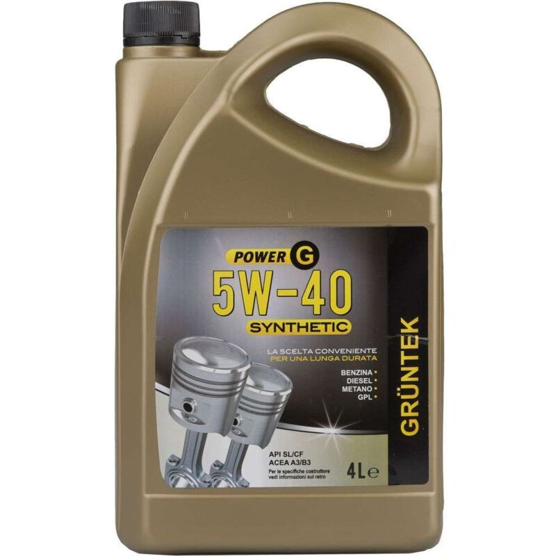 Cfadda Olio Power g Sintetico 4l 5w40 Per Motori Diesel Benzina Gpl