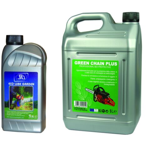 Olio Protettivo Per Barra Catena Per Motosega - lt.5 tipo professionale - 4 pz